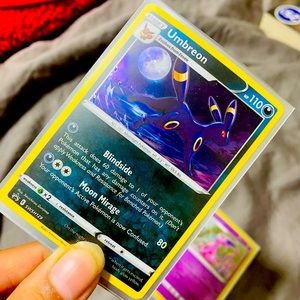 Umbreon and Espeon MINT Pokémon cards